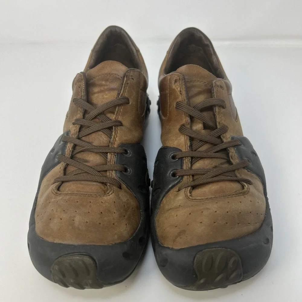 Merrell‎ Shockwave Mahogany Casual Shoe Men's Size 7 Brown Leather Cushioned